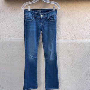 Female Guess "Dare Devil Boot" Jeans